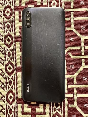 Redmi, Redmi 9A, Колдонулган, 32 ГБ, түсү - Кара, 2 SIM — 1