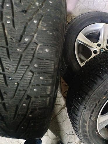 колпаки на бмв: Колеса в сборе R 17, Зимняя шипованная, Б/у, отверстий - 5 — 4