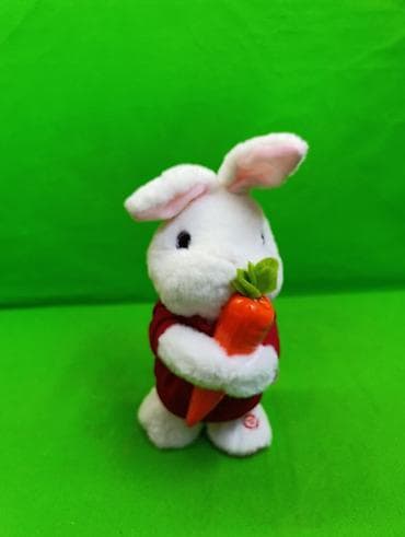 для танцы: Заяц игрушка музыкальная🐰 Комплектация товара: заяц, 3 батарейки✅ — 1
