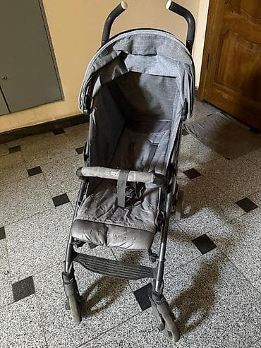 большую коляску: Коляска, Chicco, цвет - Серебристый, Б/у — 7