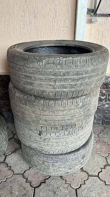 Шины 235 / 45 / R 18, Лето, Б/у, Комплект, Легковые, Германия, Continental