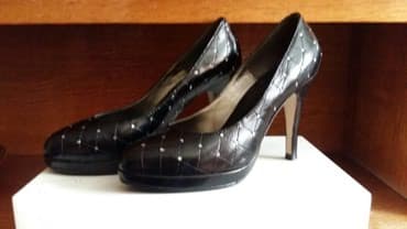 кожанные туфли: Туфли кожанные, производство Турция, размер-36, состояние нормальное — 1