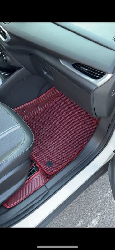 c class: 5D Экокожа Полики Для салона Chevrolet, цвет - Красный, Самовывоз — 2