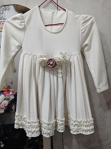 second hend: Детское платье, цвет - Розовый, Б/у — 4