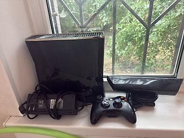 Xbox: Игровая приставка Xbox 360 Slim с Kinect очень много игр на кинект — 1