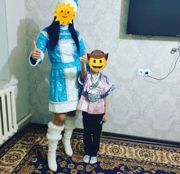 Костюм Снегурочки (женский) Состав комплекта: - платье-рубашка — 4