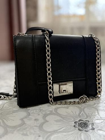 хенд мейд клатч: Классическая сумка, Материал: Искусственная кожа, Разделенные отделения, Женские, Б/у — 5