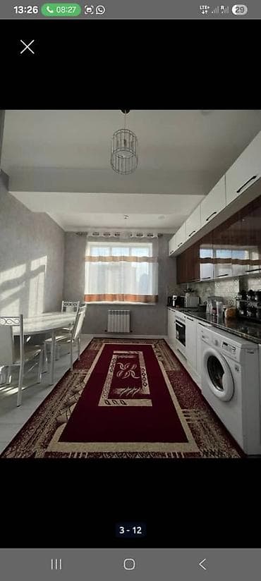 Недвижимость: 2 комнаты, 59 м², Тунгуч мкр Элитка, 2 этаж, Евроремонт — 7