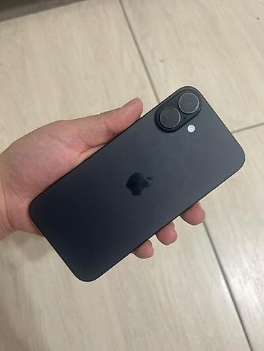 pixel 4a: IPhone 16 Plus, Б/у, 128 ГБ, Черный, Защитное стекло, Чехол, 100 % — 2