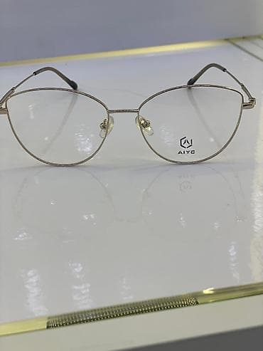 Көз айнектер: Оправa для очков AIYC - Тип: металлическая оправа под линзы - Форма — 1
