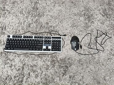hyperx pulsfire haste: ТОРГ ЕСТЬ. Проводной набор для ПК: клавиатура + мышь + коврик - — 1