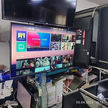Техника и электроника: LED-телевизор OSTEN, диагональ 32 дюймов черная тонкая рамка — 6