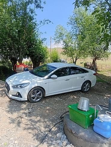 Транспорт: Hyundai Sonata: 2018 г., 2 л, Автомат, Газ, Седан — 5