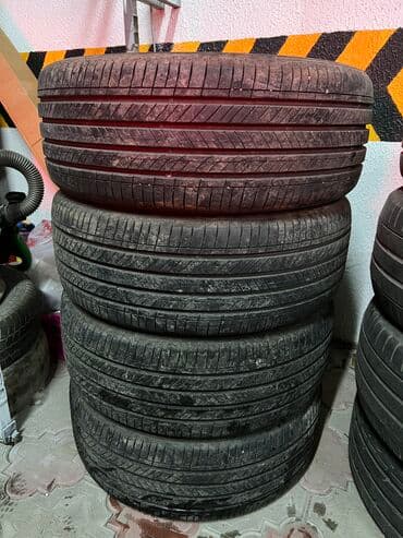 низкопрофильные шины: Шины 215 / 45 / R 17, Лето, Б/у, Комплект, Легковые, Корея, Hankook — 3