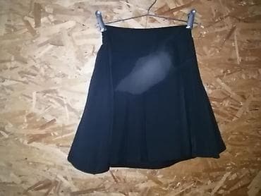 Юбка, Модель юбки: Трапеция, Мини, Шерсть, По талии