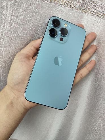 IPhone 13 Pro, Б/у, 128 ГБ, Sierra Blue, Зарядное устройство, 79 % at lalafo.kg IPhone 13 Pro, Б/у, 128 ГБ, Sierra Blue, Зарядное устройство, 79 %