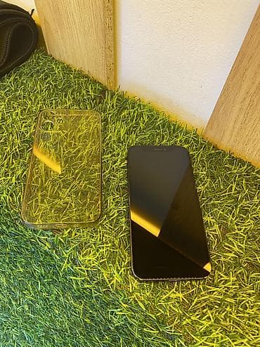 продаю виш: IPhone 12 mini, Б/у, 128 ГБ, Jet Black, Чехол, 83 % — 2