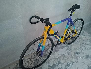fixed gear купить: Городской велосипед, Рама M (156 - 178 см), Б/у — 3