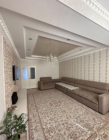 osh flat: 2 комнаты, 73 м², ул. Ахунбаева / Бакаева Элитка, 8 этаж, Евроремонт — 2