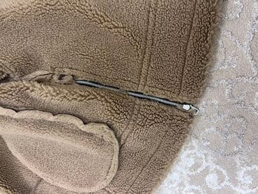 дорогие пуховики женские: Дублёнка-пилот - Цвет: тёмно‑коричневый с бежевым мехом - Материал — 4