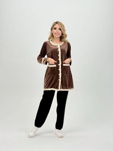 домашние халаты больших размеров: Халат, Бамбук, Made in KG, Все размеры — 2