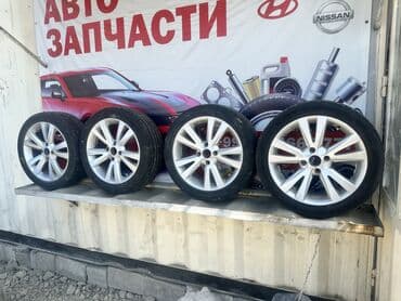 форд экскорд: Колеса в сборе 55 / R 17, Лето, Б/у, Комплект, Литые — 1