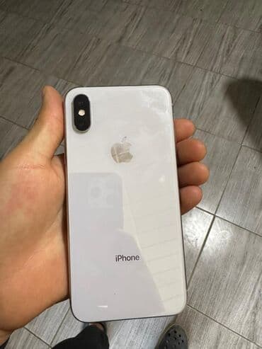 чехол для xs: IPhone Xs, Б/у, 256 ГБ, Белый, Защитное стекло, Чехол, 88 % — 1