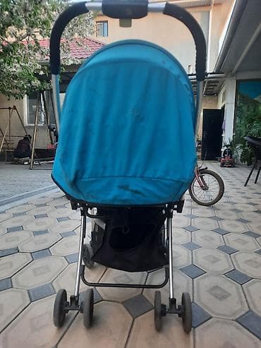 Коляска, Easywalker, цвет - Голубой, Б/у