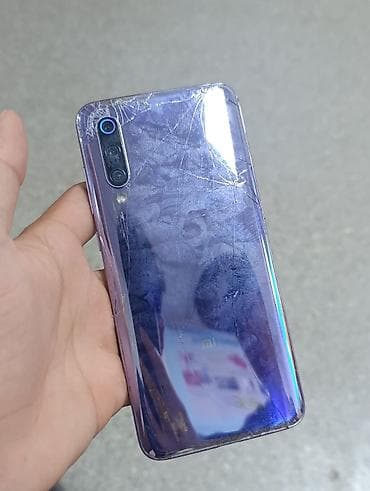 note 15: Xiaomi, Mi 9, Б/у, 128 ГБ, цвет - Голубой, 2 SIM — 4