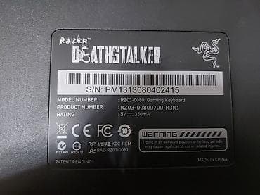 ps4 lego: Клавиатура, Razer, Мембранная, Проводное подключение, Размер: 100% — 5