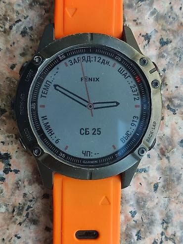garmin fenix 6 pro: Garmin fenix 6 pro в хорошем состоянии Состояние: мини потертости без — 3