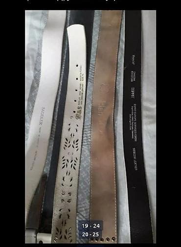 кожаные ремешки: Ремень, Другой бренд, Материал: Натуральная кожа, Мужские, Б/у — 9