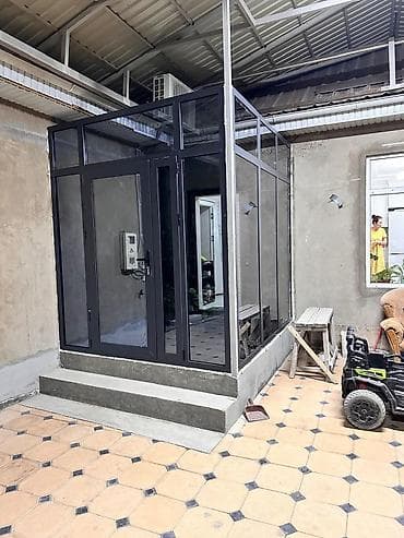 форма пена блок: Алюминиевое окно на заказ, Тип окна: Витражные, Мансардные, Панорамные, Декоративные особенности: Другие особенности, Бесплатная установка, Без рассрочки — 4