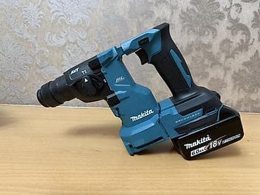 Аккумуляторный перфоратор Makita 18V (Li‑ion 6.0Ah), бесщеточный