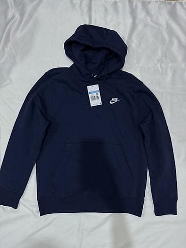 Толстовки: Мужская толстовка, M, Nike, Новый, цвет - Синий, Самовывоз — 2