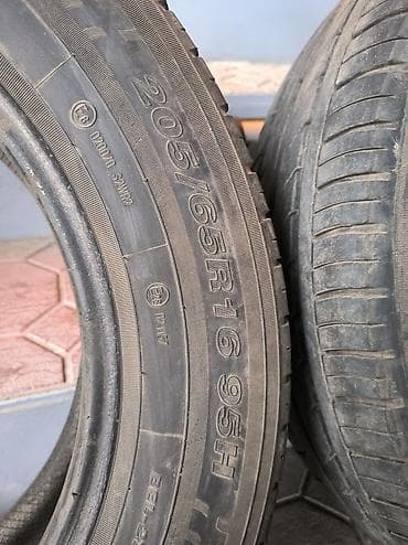 Шины и диски: Шины 205 / 65 / R 16, Лето, Б/у, Пара, Легковые, Belshyna — 2