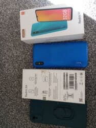 кассетный диктофон: Redmi, Redmi 9A, Б/у, 32 ГБ, цвет - Синий, 2 SIM — 2