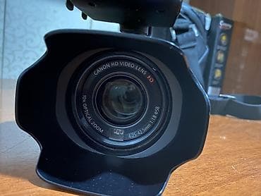Техника жана электроника: Профессиональная видеокамера Canon ХА10 с модулем аудио XLR - Оптика — 2