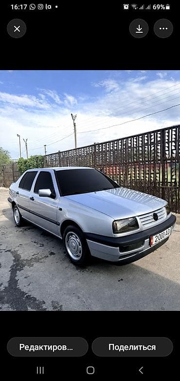 Продажа авто: Volkswagen Vento: 1997 г., 1.8 л, Механика, Бензин, Седан — 4