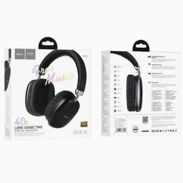 аудиоплеер: Накладные наушники Hoco -W35 Версия Bluetooth: Bluetooth 5.3 — 5