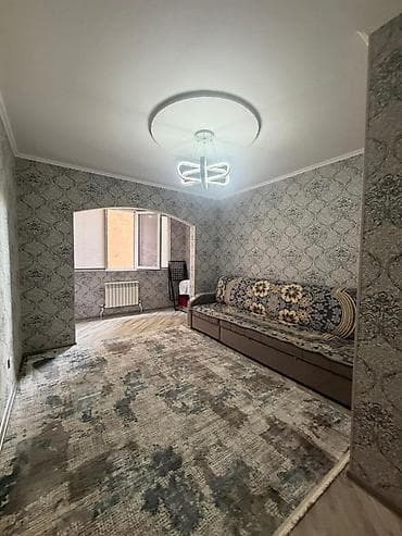трёхкомнатные квартиры: 2 комнаты, 67 м², Ак-Орго ж/м 105 серия, 3 этаж, Дизайнерский ремонт — 1