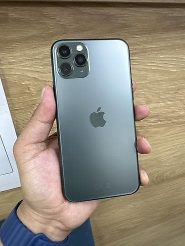 aifon 7: IPhone 11 Pro, 256 ГБ, Matte Midnight Green, 93 % — 2