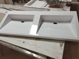 кухонный раковины: Ванна үчүн раковина, Материалы: Жасалма таш — 19