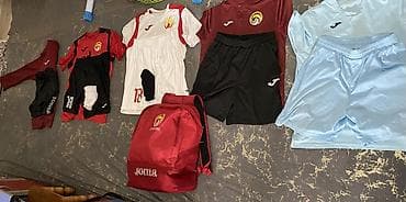 Спорттук формалар: Комплект футбольной формы и экипировки Joma В комплекте: - Бордовый — 1