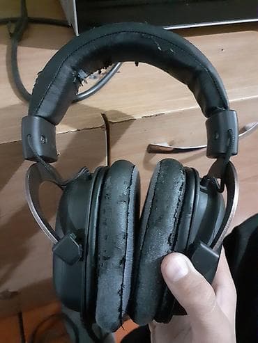 Наушники: Проводные полноразмерные наушники Havit (логотип с тремя «когтями») — 2