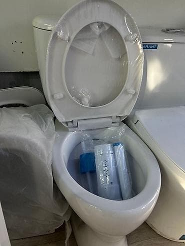 бачок для туалета: Унитаз Напольный, Материал: Фаянс — 1