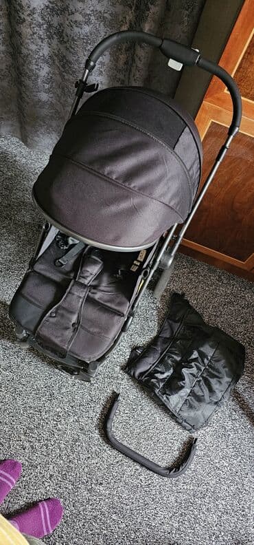 детский закрытый купальник: Коляска, цвет - Черный — 7