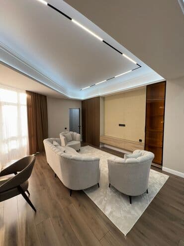 квартиры в бишкеке снять на долгий срок дешево восток 5: 3 комнаты, 93 м², Элитка, 9 этаж, Дизайнерский ремонт — 9
