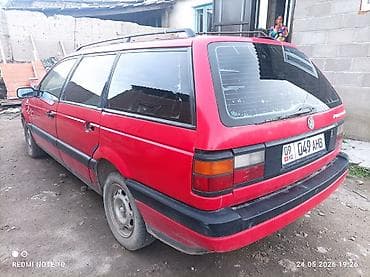 прямоток ош: Volkswagen Passat Variant: 1992 г., 2 л, Автомат, Бензин, Универсал — 3