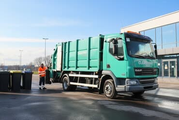 Специальный транспорт (мусоровоз), состояние идеальное. DAF FL-45